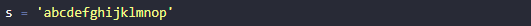 Python中字符串切片詳解