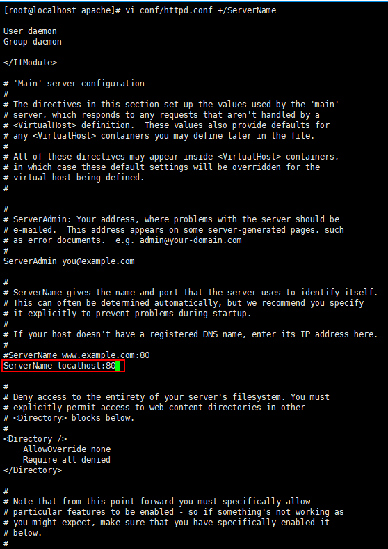 Linux下Apache HTTP Server 2.4.26安裝教程