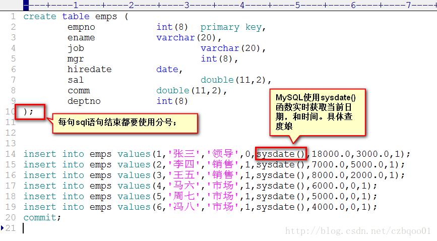 MySQL執(zhí)行外部sql腳本文件的命令