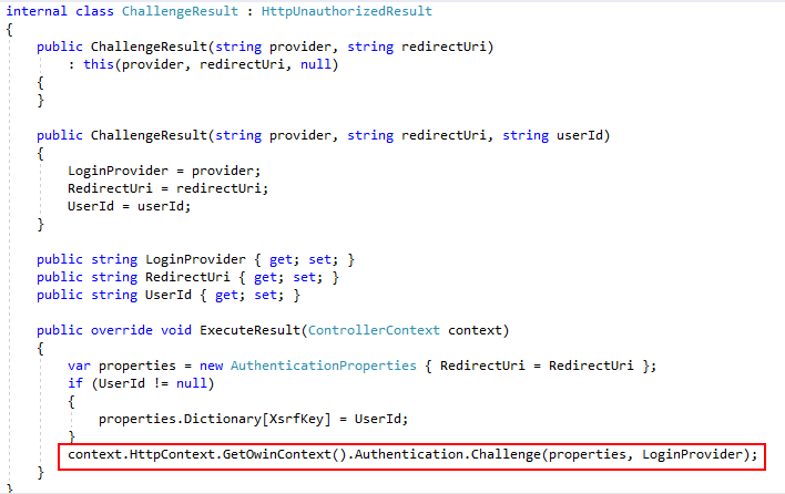 詳解ASP.NET中Identity的身份驗證代碼