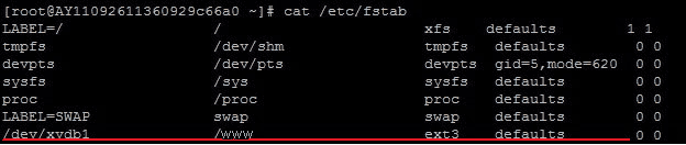 linux系統(tǒng)掛載數(shù)據(jù)盤的方法(視頻圖文教程)