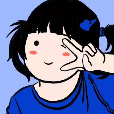 2022很俏皮簡單可愛的女生卡通頭像 時光清淺安靜和熱鬧我都喜歡