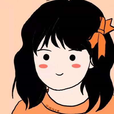 2022很俏皮簡單可愛的女生卡通頭像 時光清淺安靜和熱鬧我都喜歡