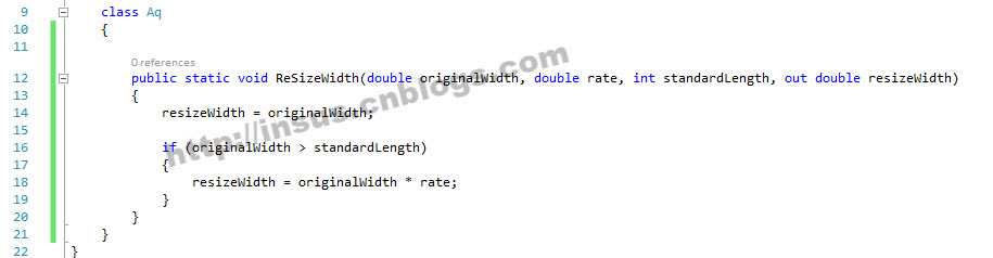 C# out關鍵詞的應用實例