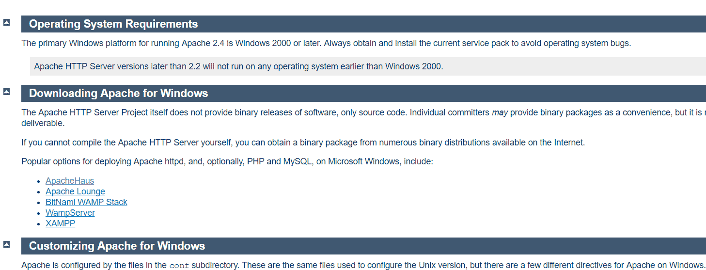 Windows Apache2.4 VC9(ApacheHaus)詳細安裝配置教程