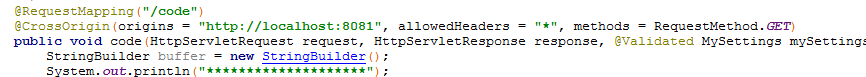 springboot 如何解決cross跨域請求的問題