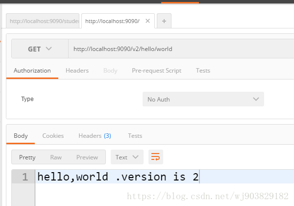 springboot 接口版本區分方式