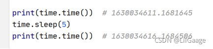 python的random和time模塊詳解