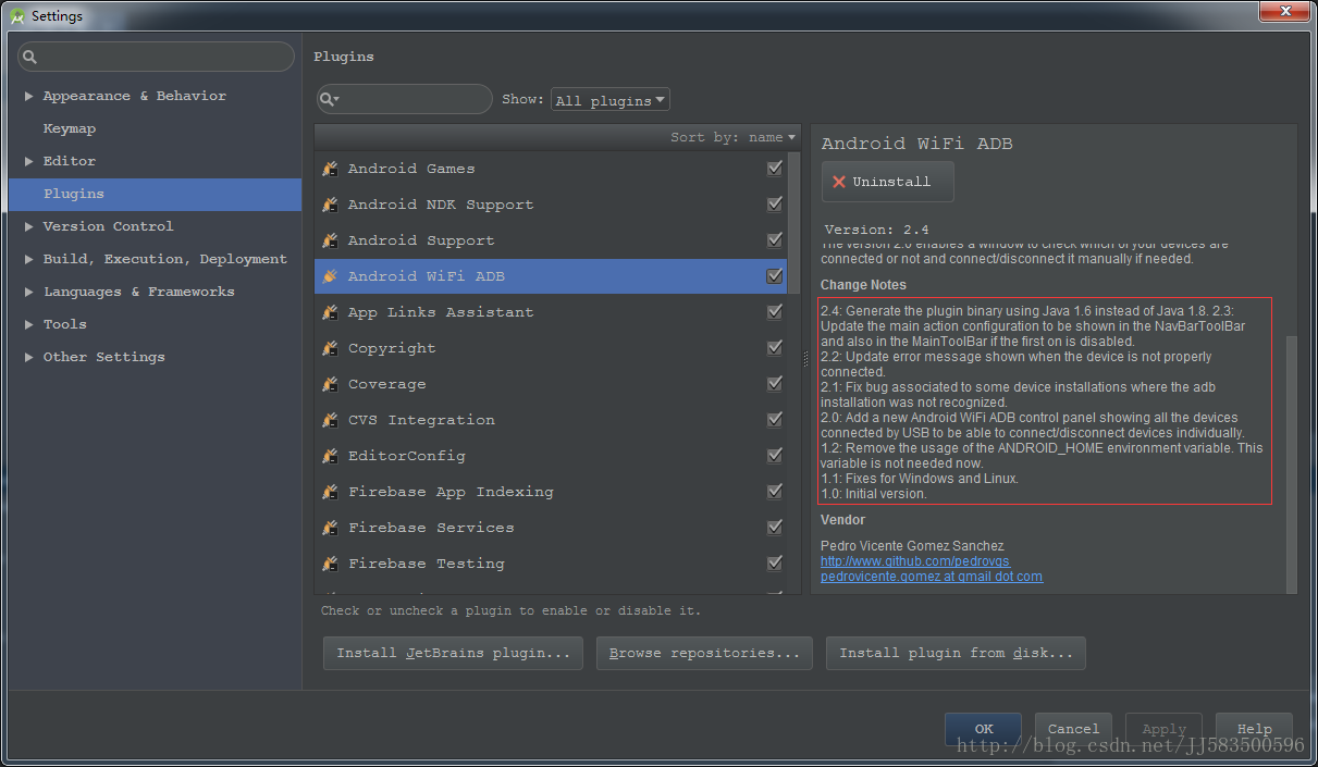 Android Studio下無線調試的方法