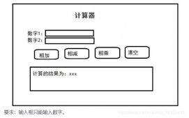 JavaScript實現簡單的計算器功能