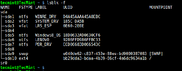 Linux中7個(gè)判斷文件系統(tǒng)類(lèi)型的方法