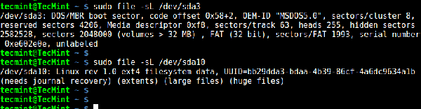 Linux中7個(gè)判斷文件系統(tǒng)類(lèi)型的方法
