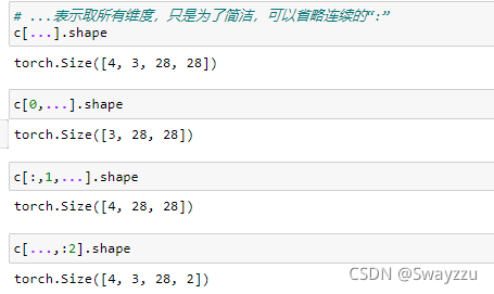 人工智能學習Pytorch教程Tensor基本操作示例詳解