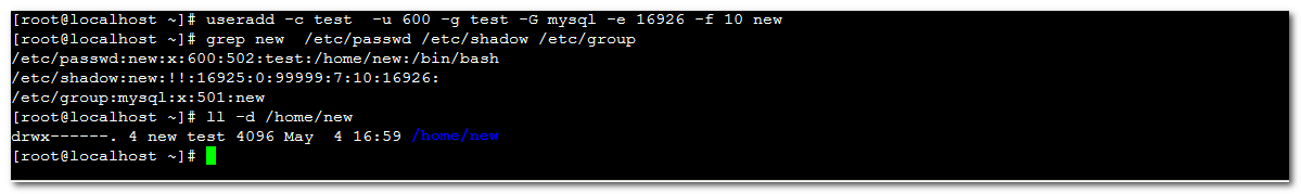 Linux 創建修改刪除用戶和組的方法