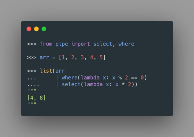 python編程學習使用管道Pipe編寫優化代碼