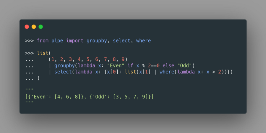 python編程學習使用管道Pipe編寫優化代碼