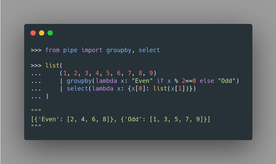 python編程學習使用管道Pipe編寫優化代碼