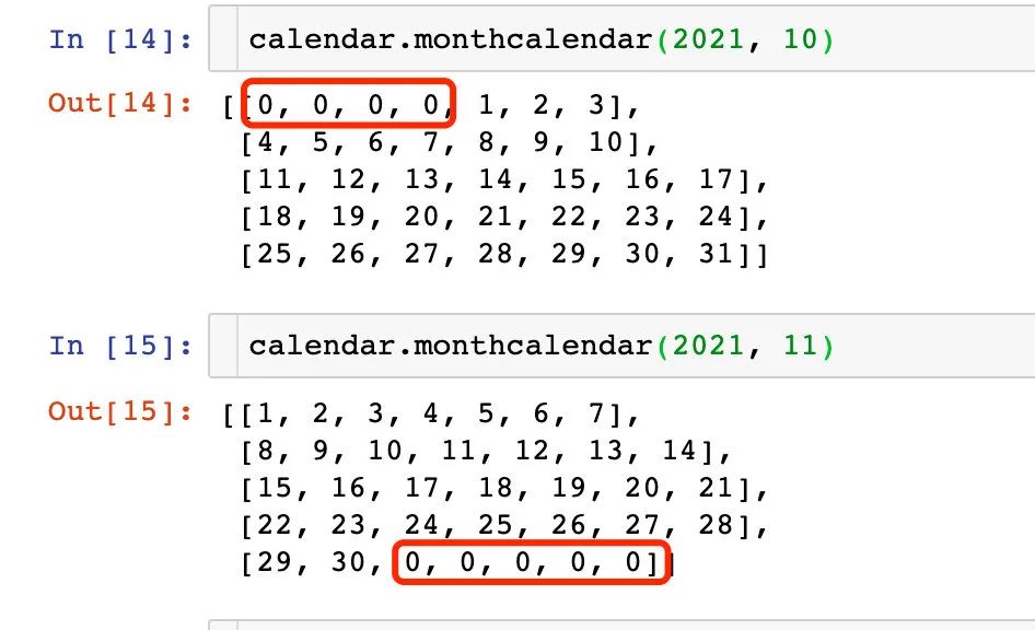 python編程開發(fā)時(shí)間序列calendar模塊示例詳解