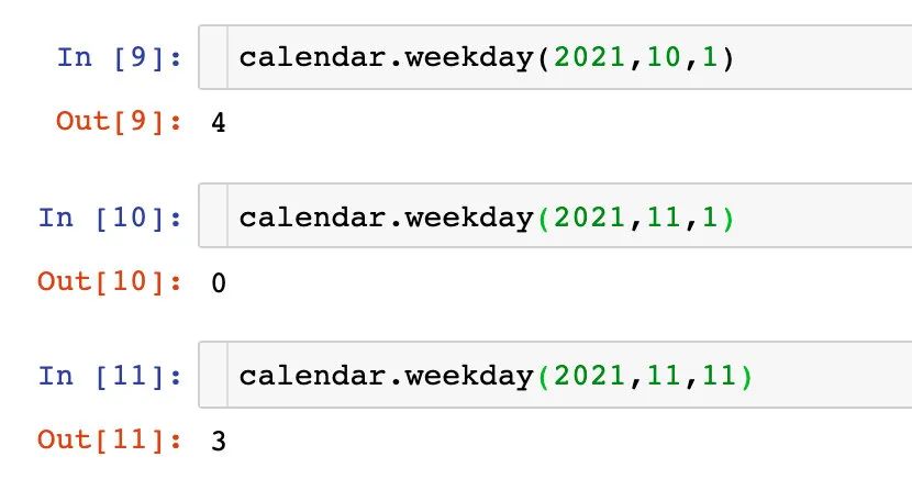 python編程開發(fā)時(shí)間序列calendar模塊示例詳解