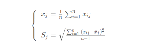 Python Numpy實現計算矩陣的均值和標準差詳解