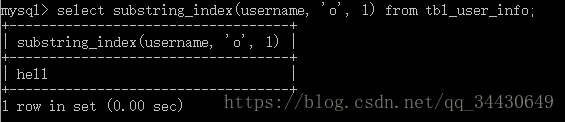 MySQL實現字符串截取的圖文教程
