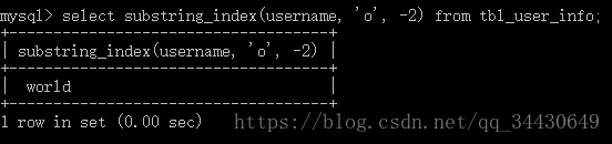 MySQL實現字符串截取的圖文教程