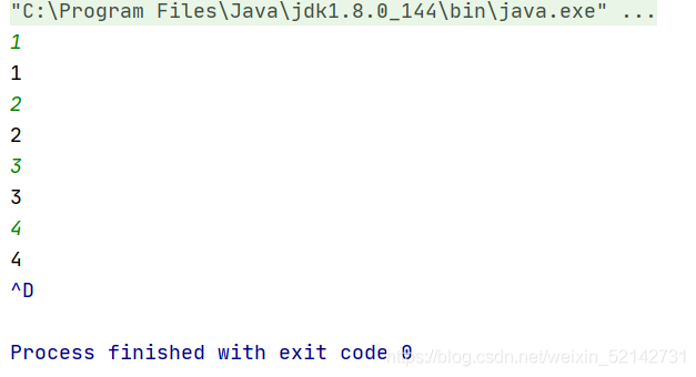 Java Scanner的使用和hasNextXXX()的用法說明