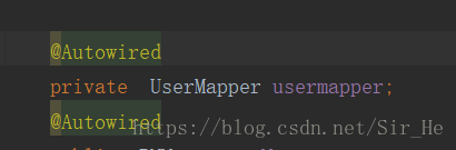 解決springboot mapper注入報紅問題