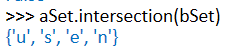 python 的集合類型詳解