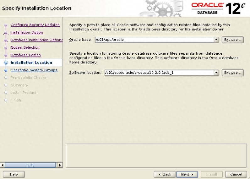 Oracle 12c Release 2 RAC 安裝 Oracle Linux 7