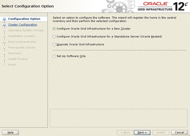 Oracle 12c Release 2 RAC 安裝 Oracle Linux 7