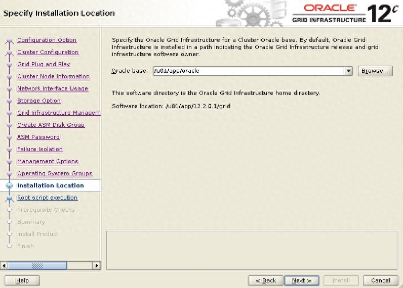 Oracle 12c Release 2 RAC 安裝 Oracle Linux 7
