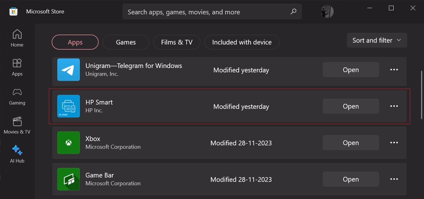 微軟推出修復工具，解決 Windows 11/10 莫名安裝 HP Smart 應用問題